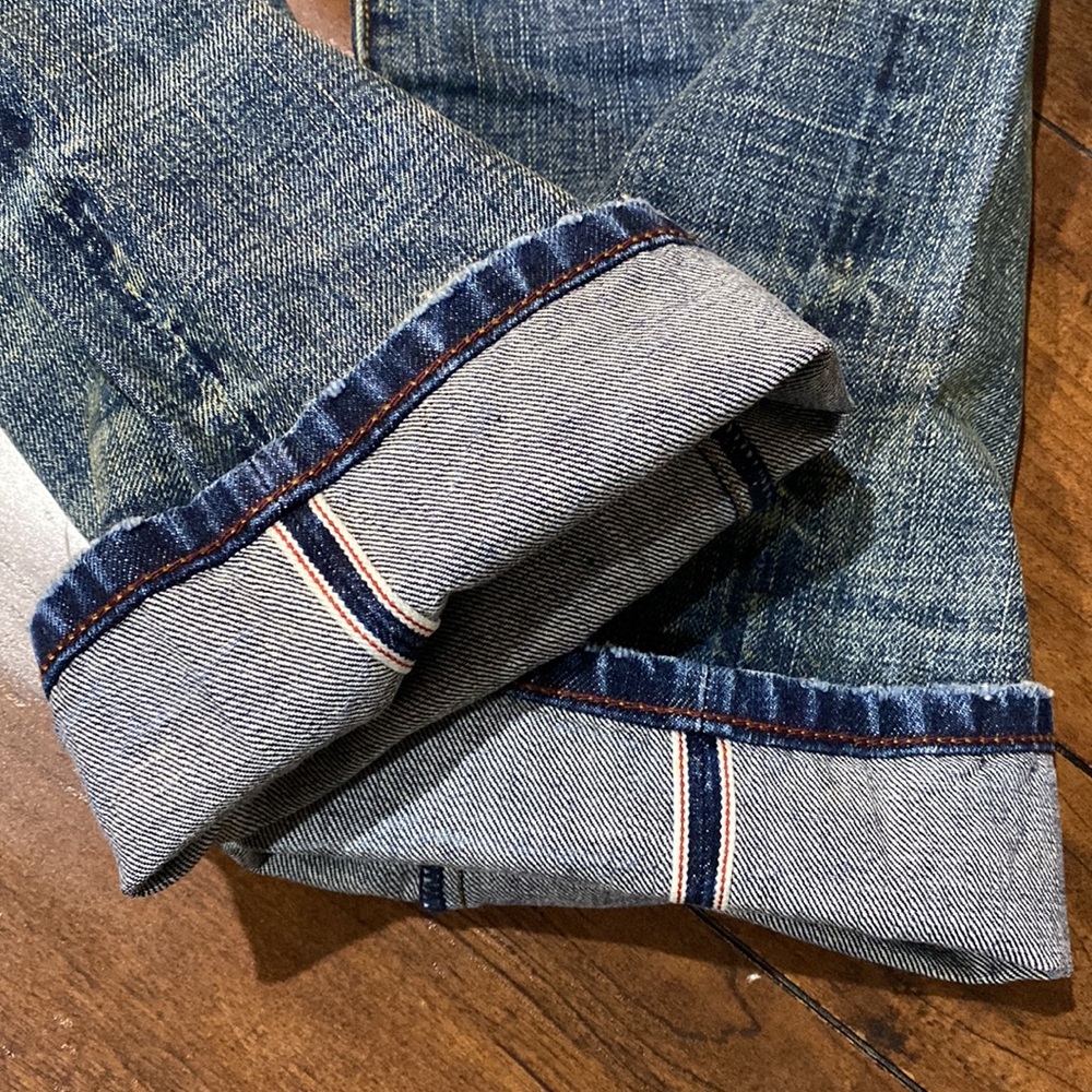 NWT Cult of Individuality Sample Rebel Straight Selvedge Denim Jeans #C197 - Picture 6 of 11